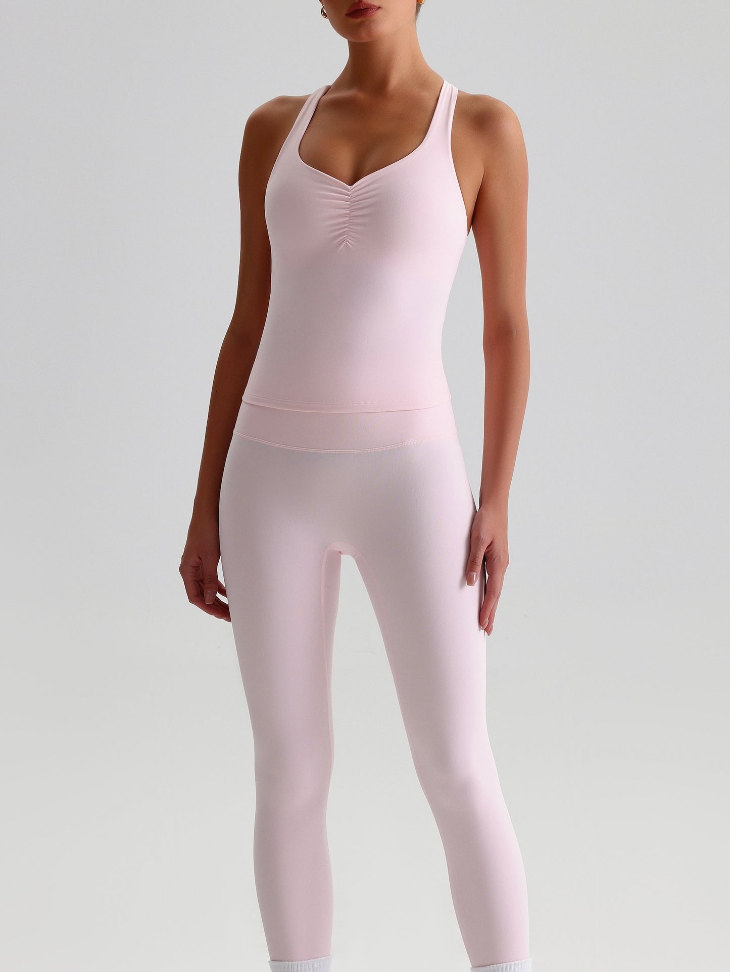 iTOUCH Hip Lift Hanging Tank Top&Legging Set