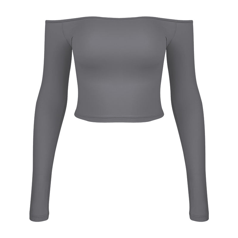 Cloudiness Skinny Tight Skinsuit YOGA Top