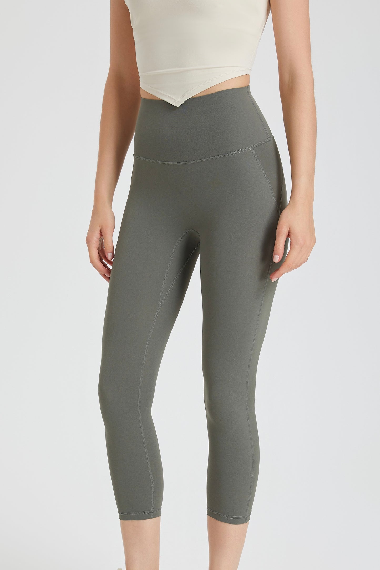 Cloudiness no-frills underwear antimicrobial seven-point YOGA LEGGINGS