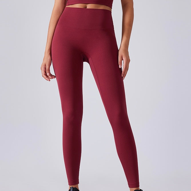 High-waisted Yoga LEGGING with high-elasticity