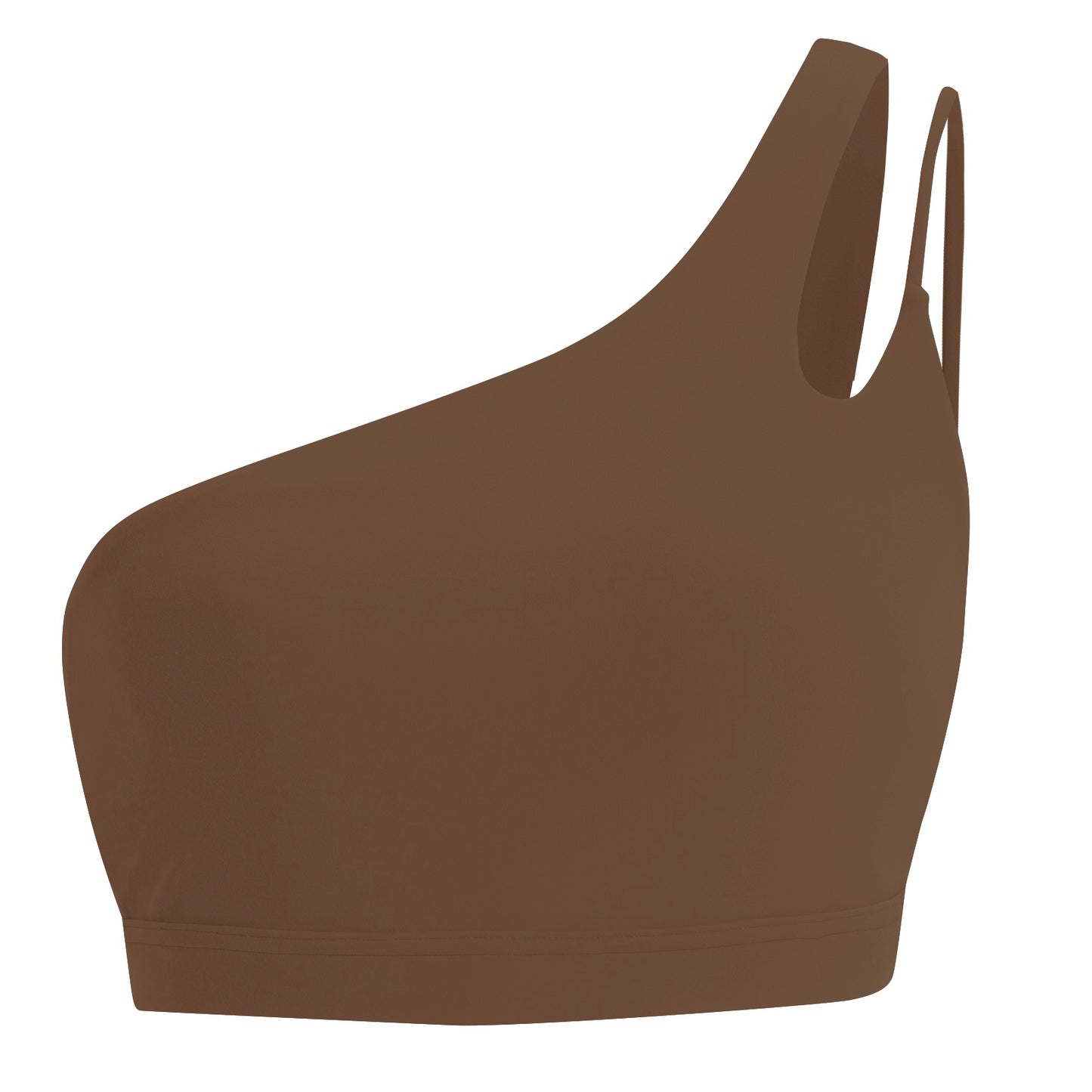 Irregular slant one shoulder YOGA Bra