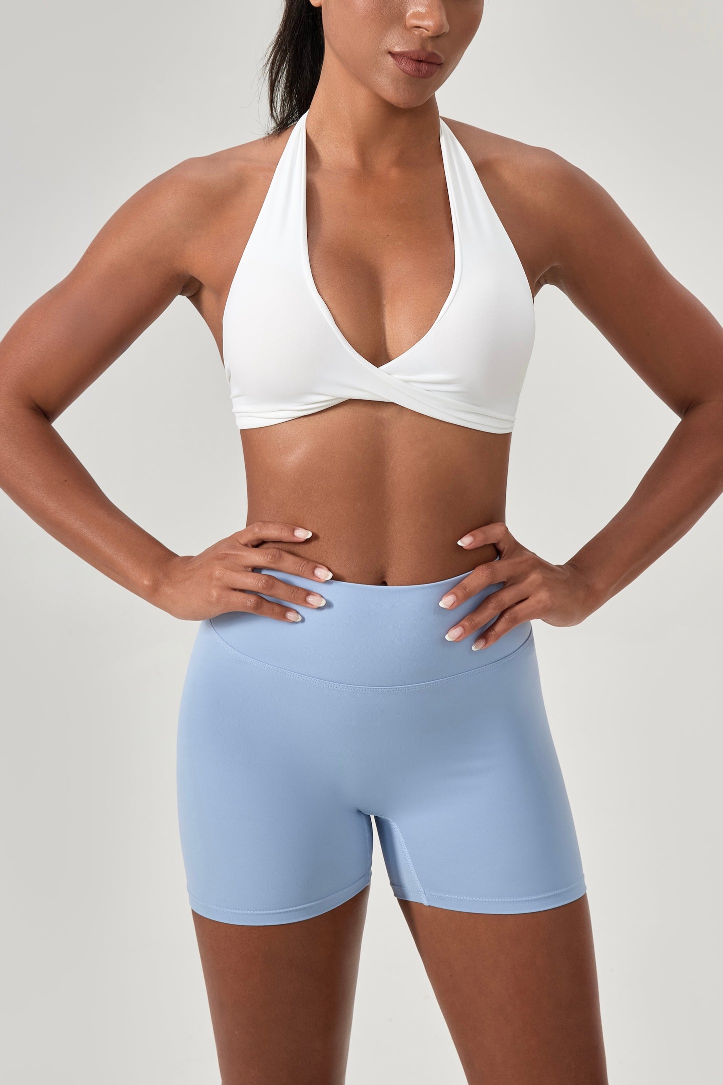 Sweet-cool Sexy Sports Bra&Shorts Set