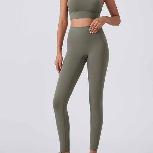 High-waisted Yoga LEGGING with high-elasticity