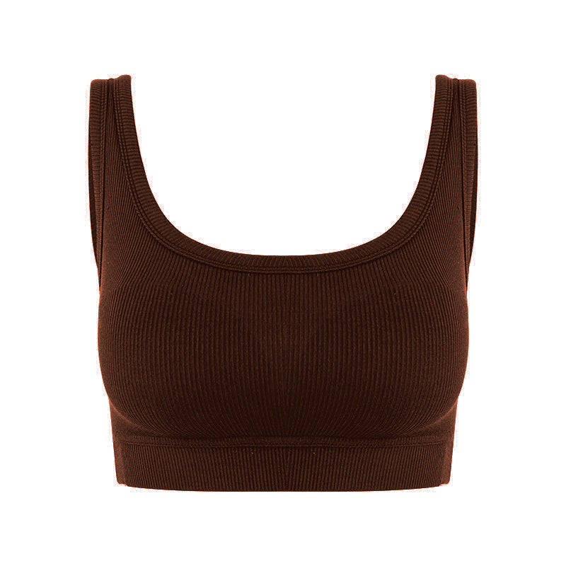 Eco-soft Nature Wide Strap Athletic YOGA BRA